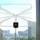 Vansky Transparent HDTV Antenna, $17 with code IIJU86E9. Also available in white and black.
